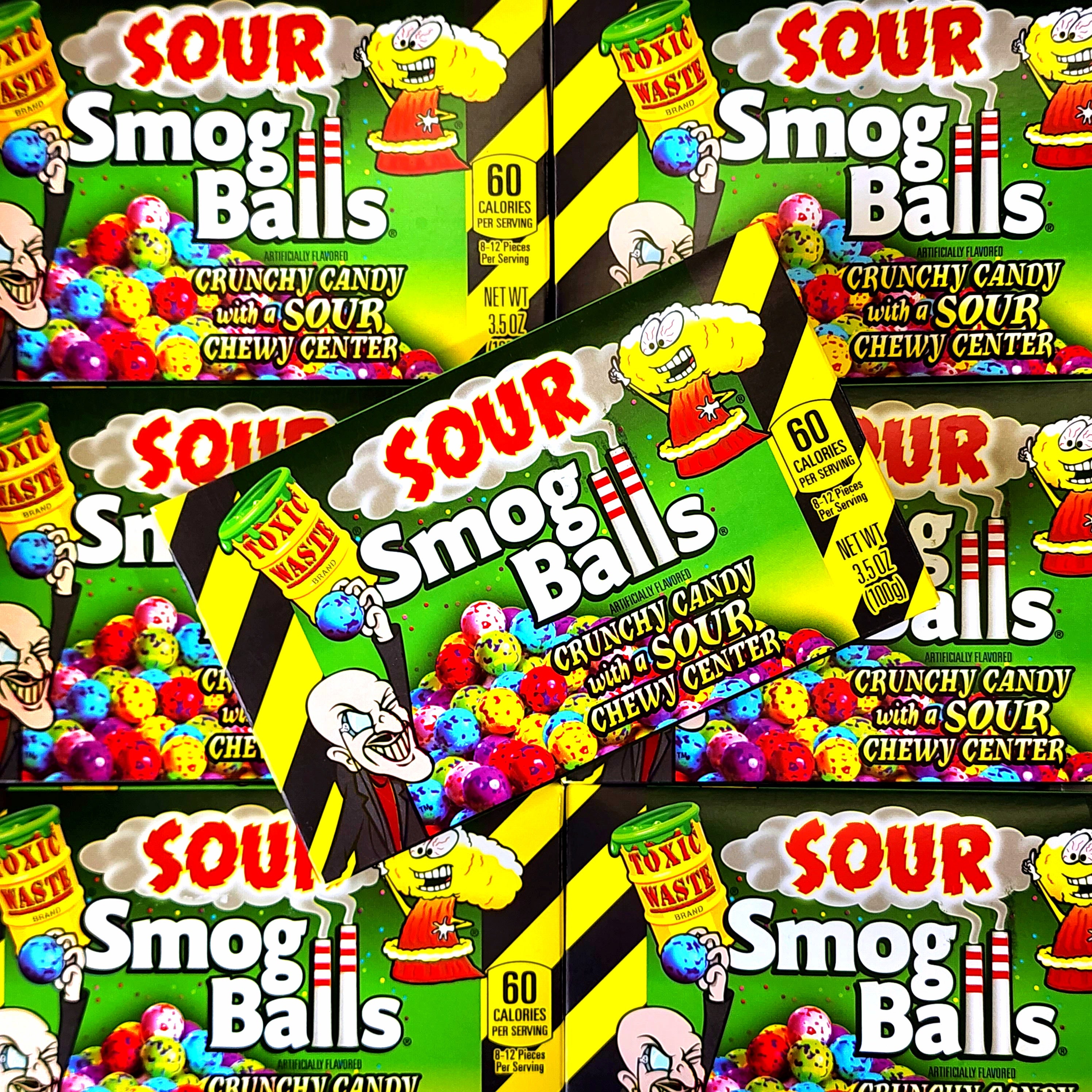 Toxic Waste Sour Smog Balls - Pik n Mix Lollies NZ