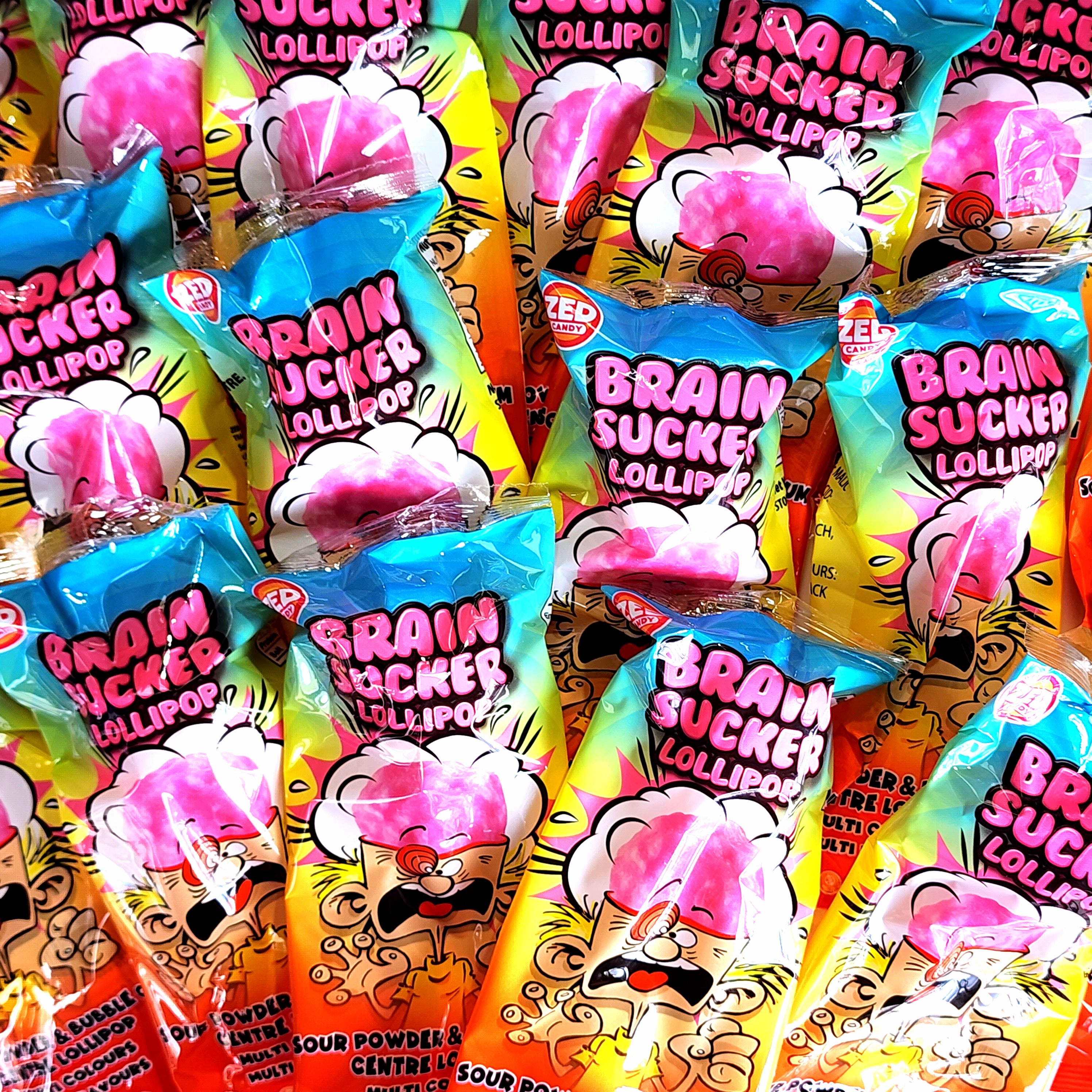 Brain Sucker Lollipop - Pik n Mix Lollies NZ