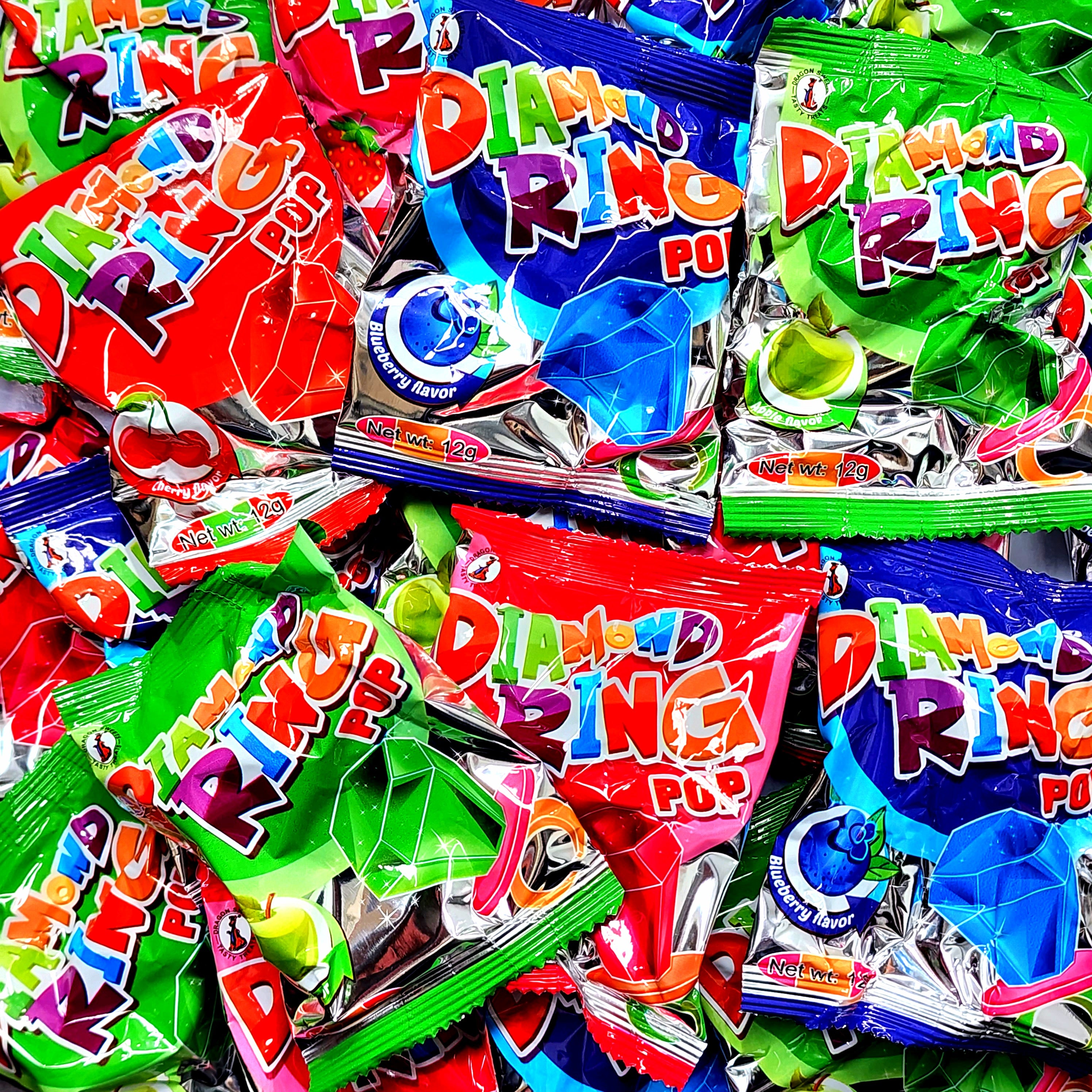 Diamond Ring Pops - Pik n Mix Lollies NZ