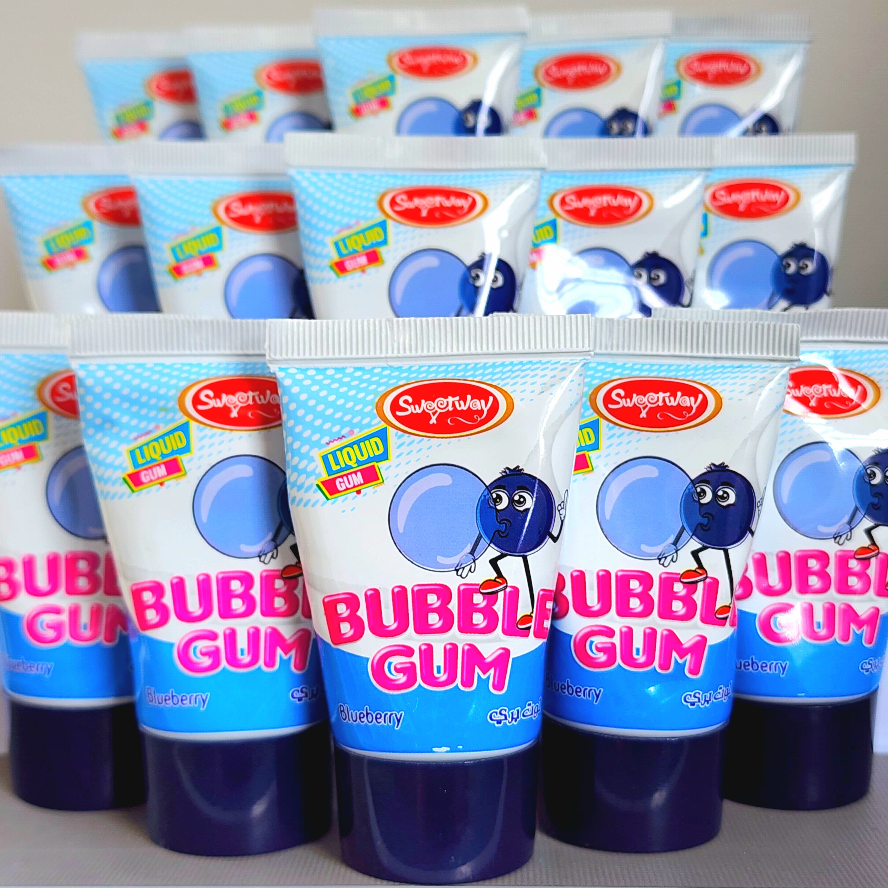 Sweetway Liquid Bubble Gum Tubes - Pik n Mix Lollies NZ