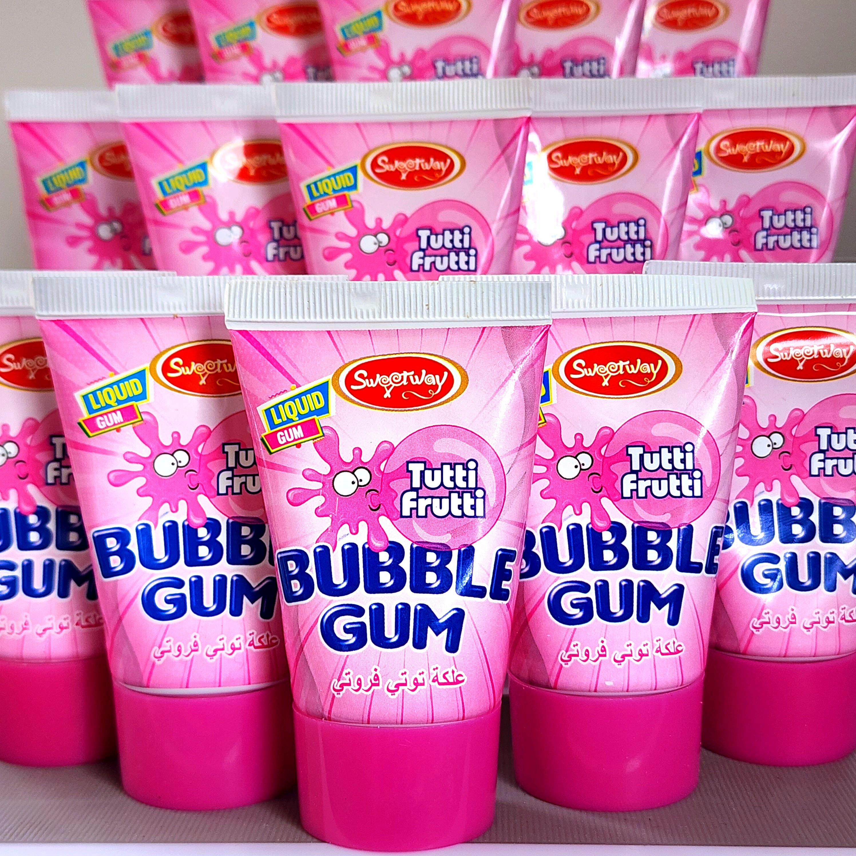 Sweetway Liquid Bubble Gum Tubes - Pik n Mix Lollies NZ