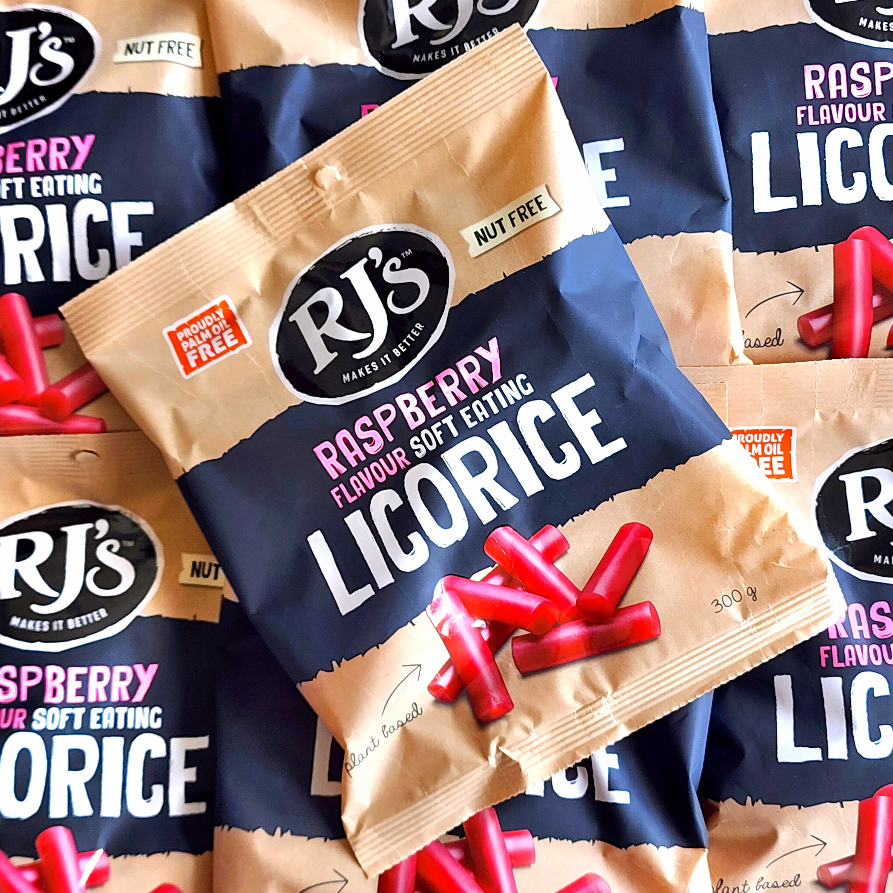 RJ's Raspberry Soft Eating Licorice