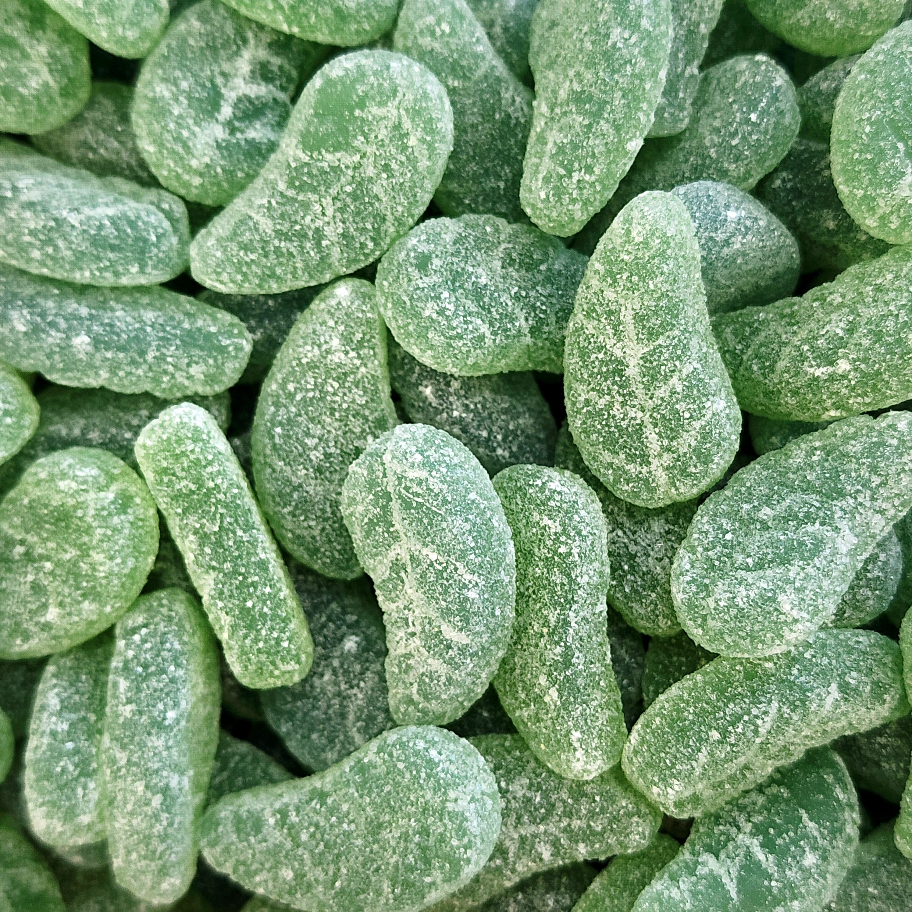 Sugared Mint Leaves