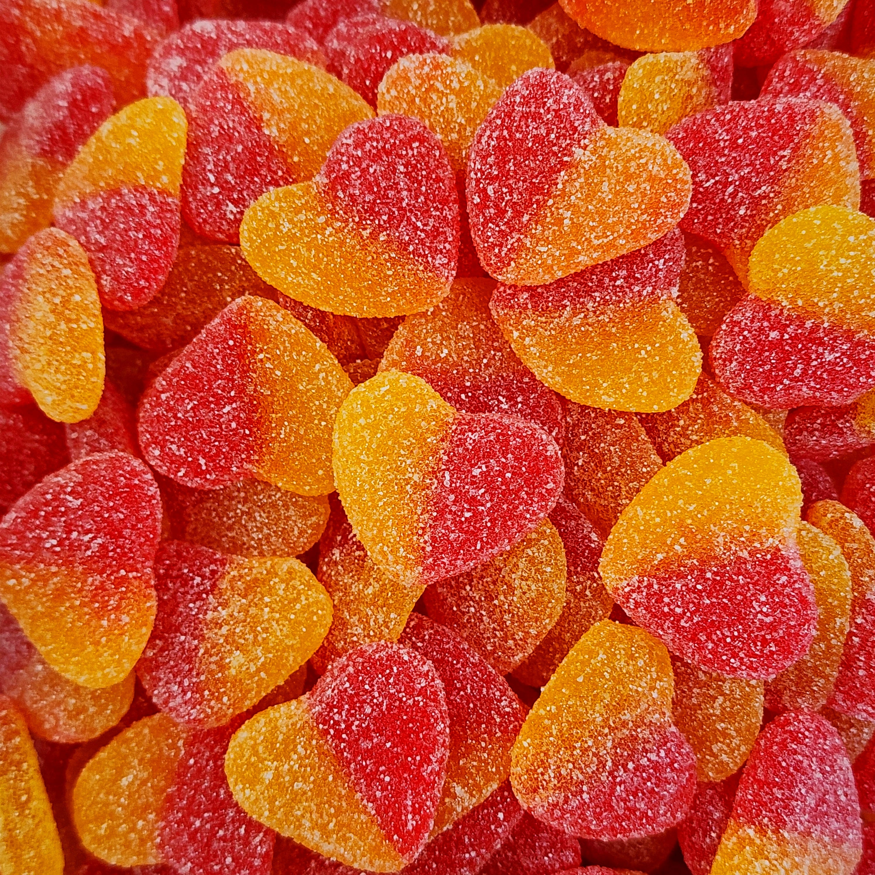 Trolli Peach Hearts