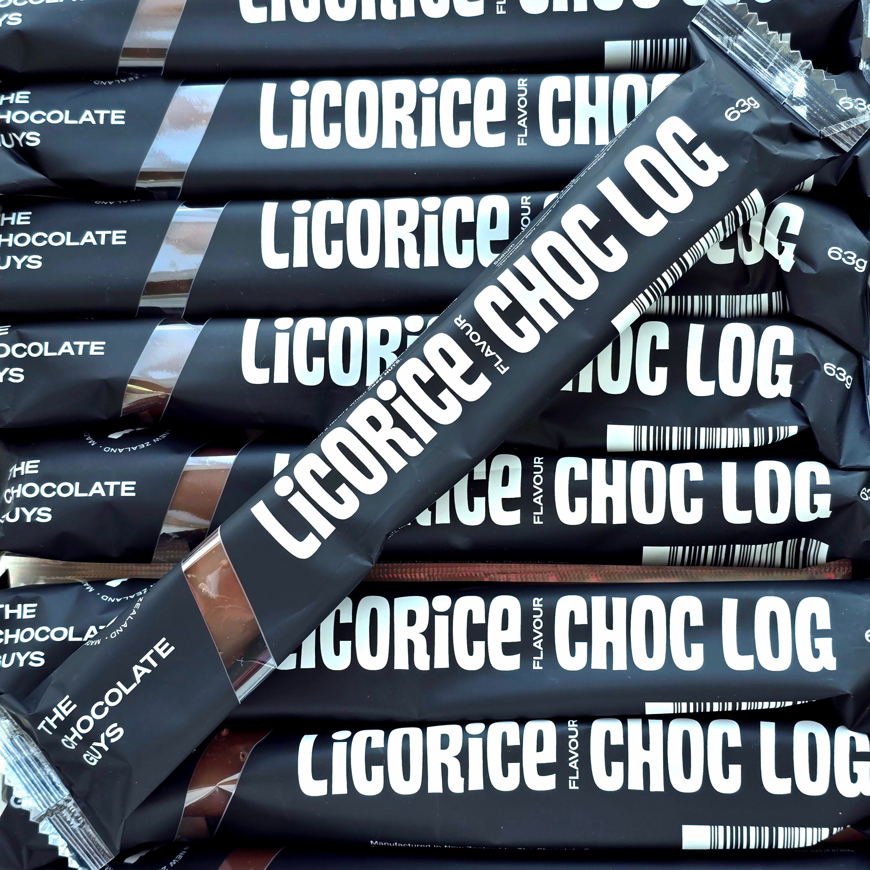 Chocolate Licorice Logs