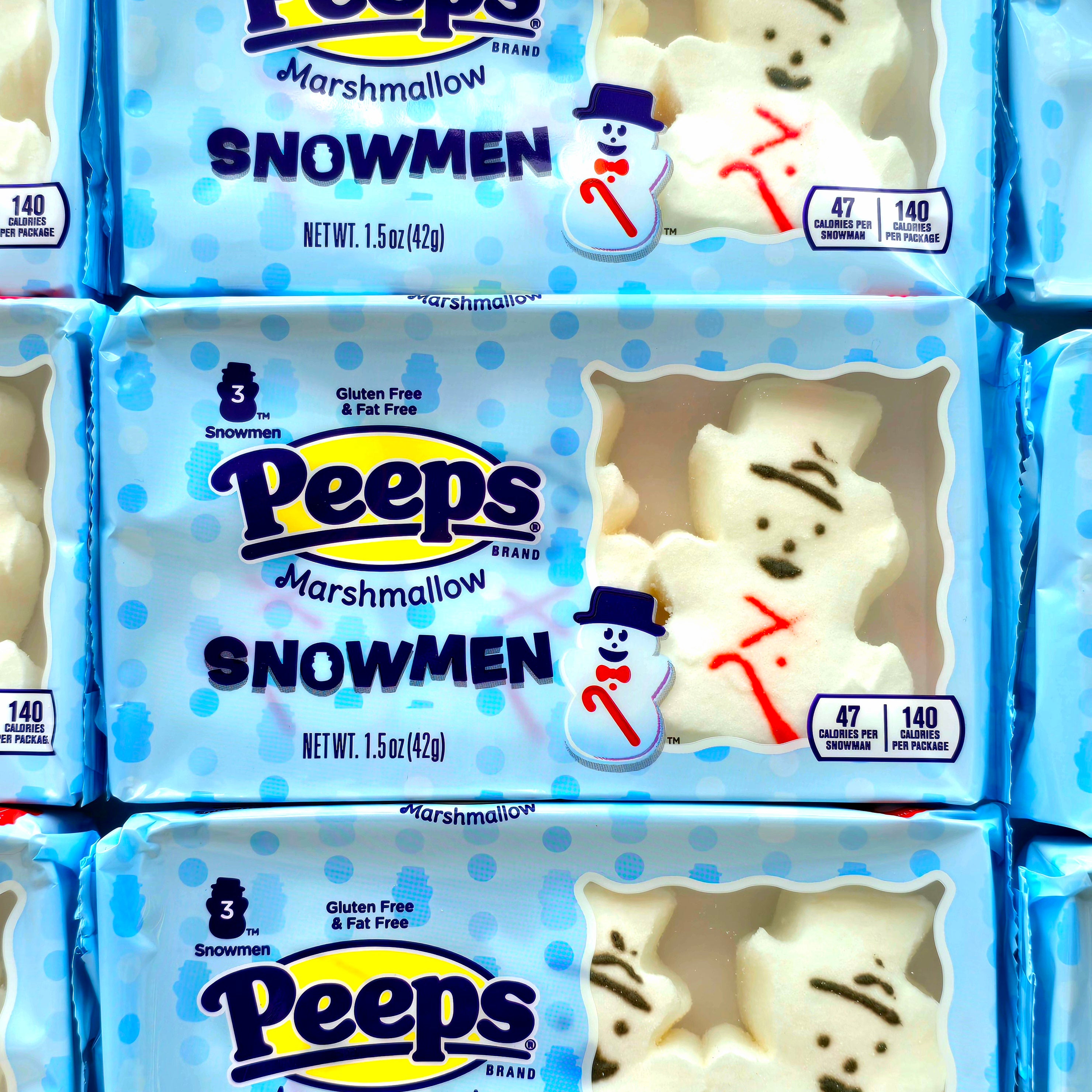 Peeps Marshmallow Snowmen