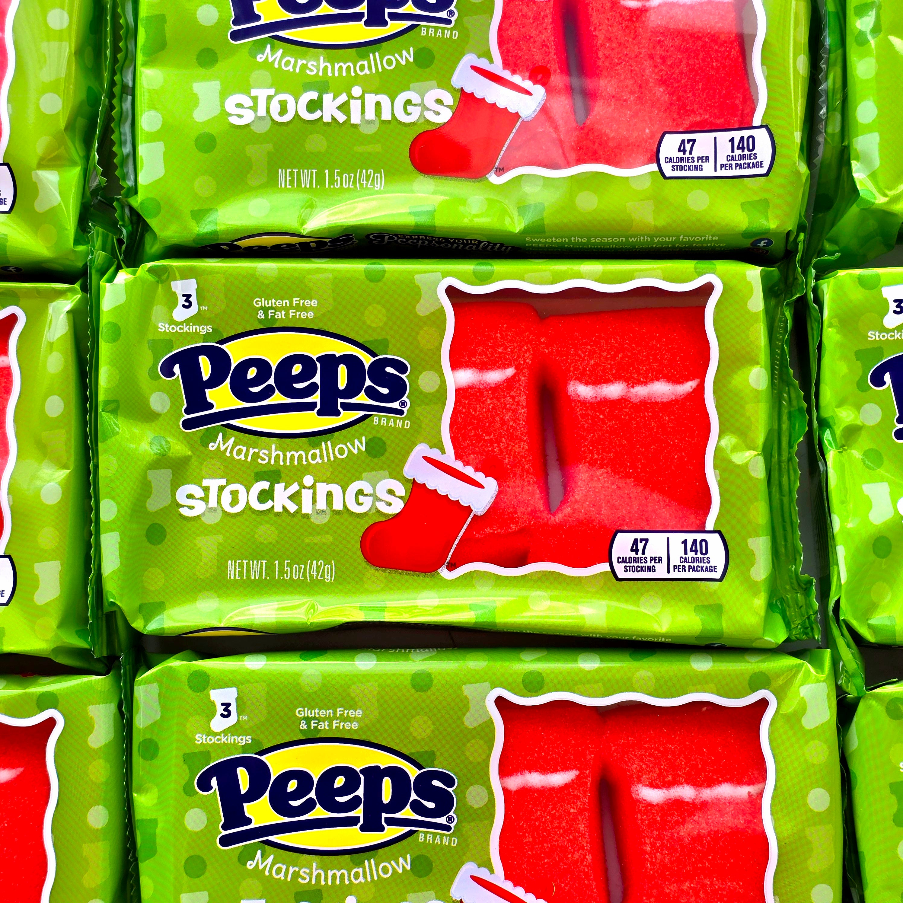 Peeps Marshmallow Xmas Stockings