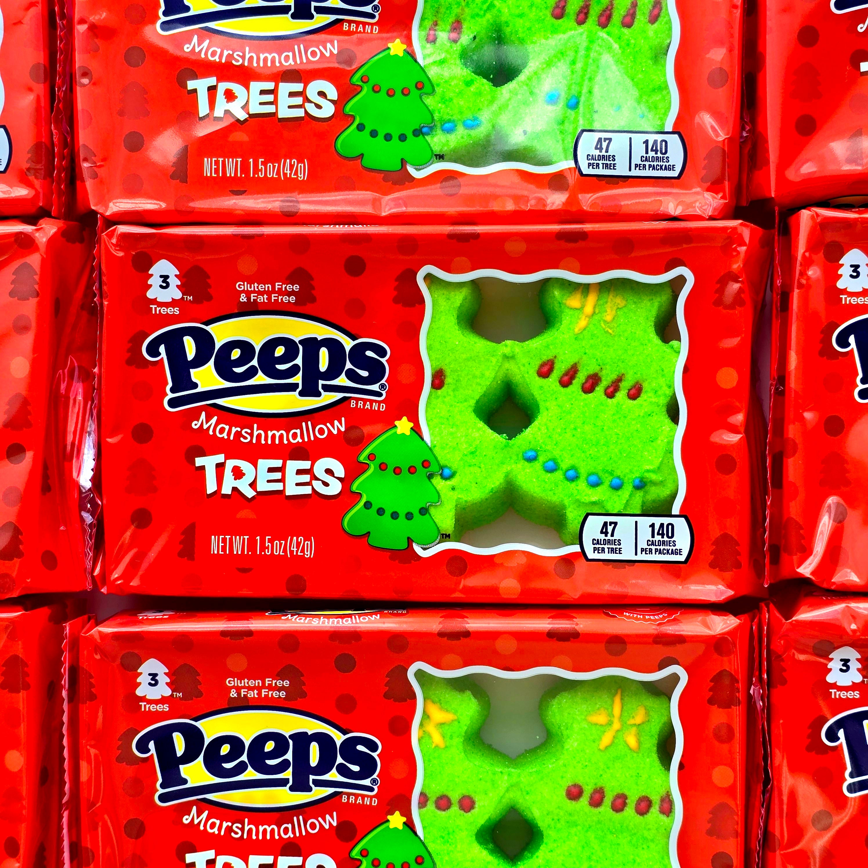 Peeps Marshmallow Xmas Trees