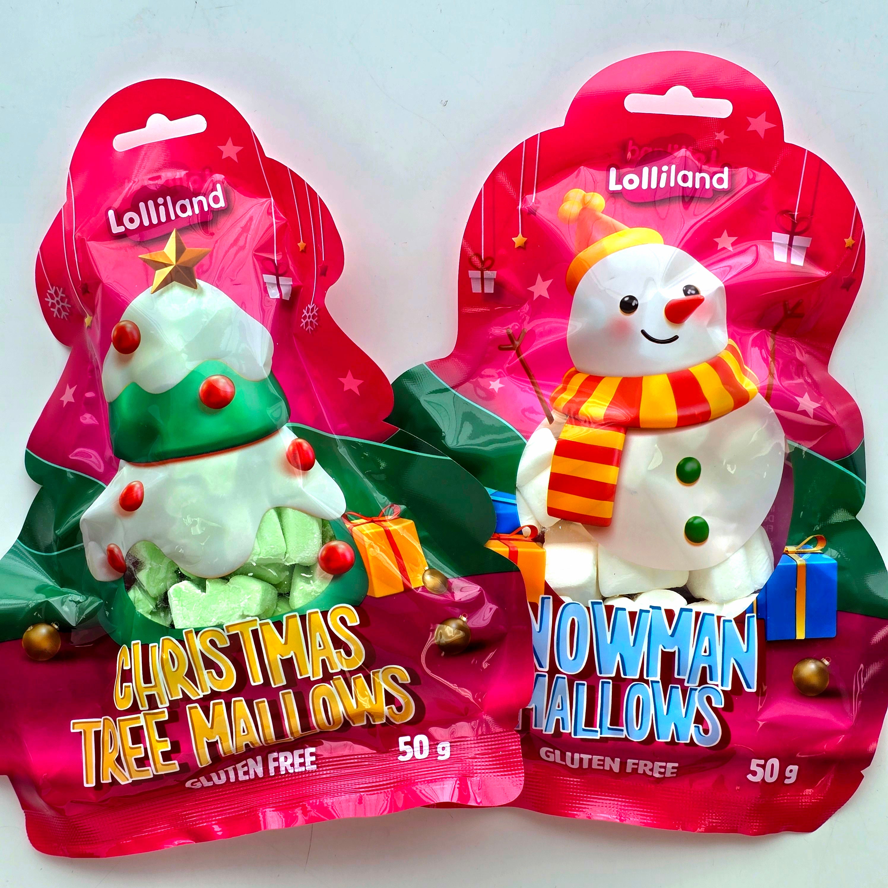 Christmas Marshmallow Bags