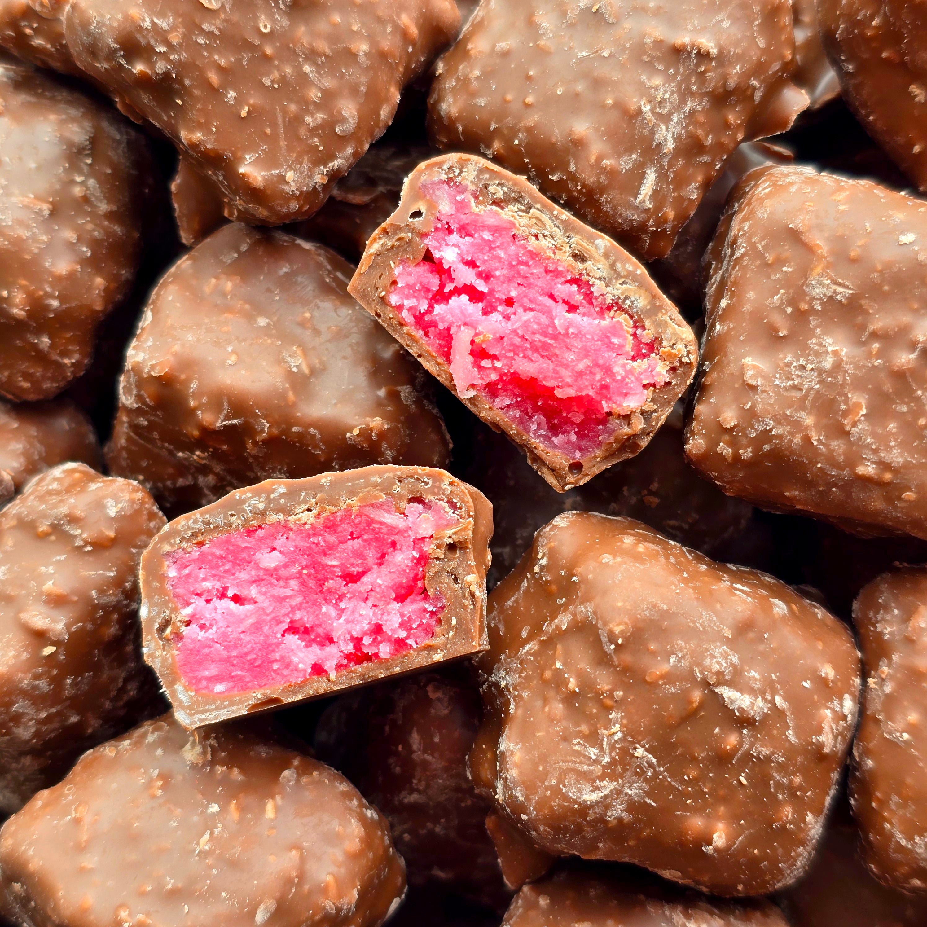 Chocolate Coconut Raspberry Squares