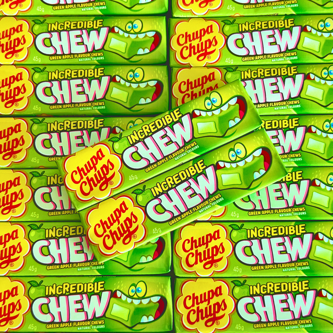 Chupa Chups Incredible Chew - Green Apple