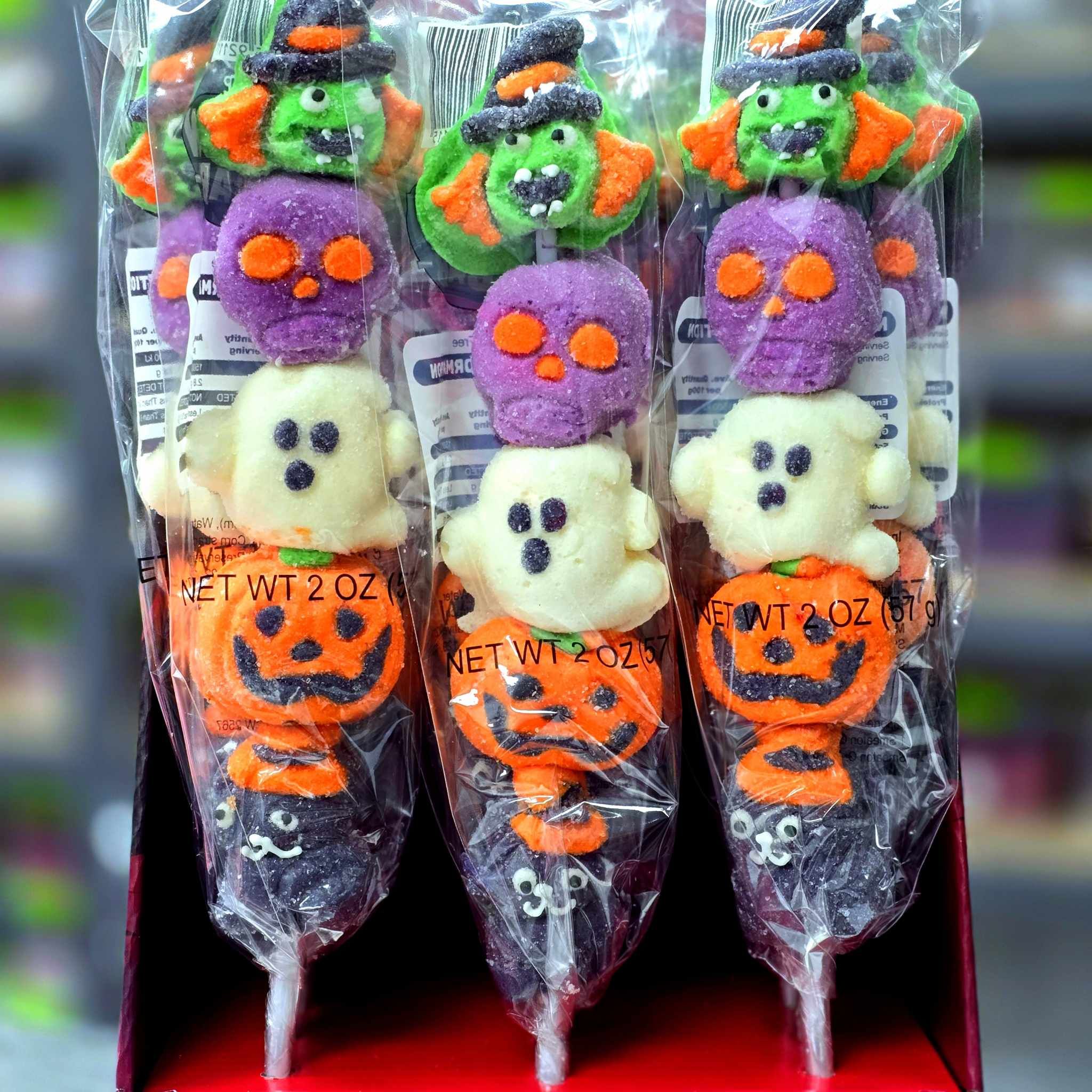 Halloween Mallow Kebabs