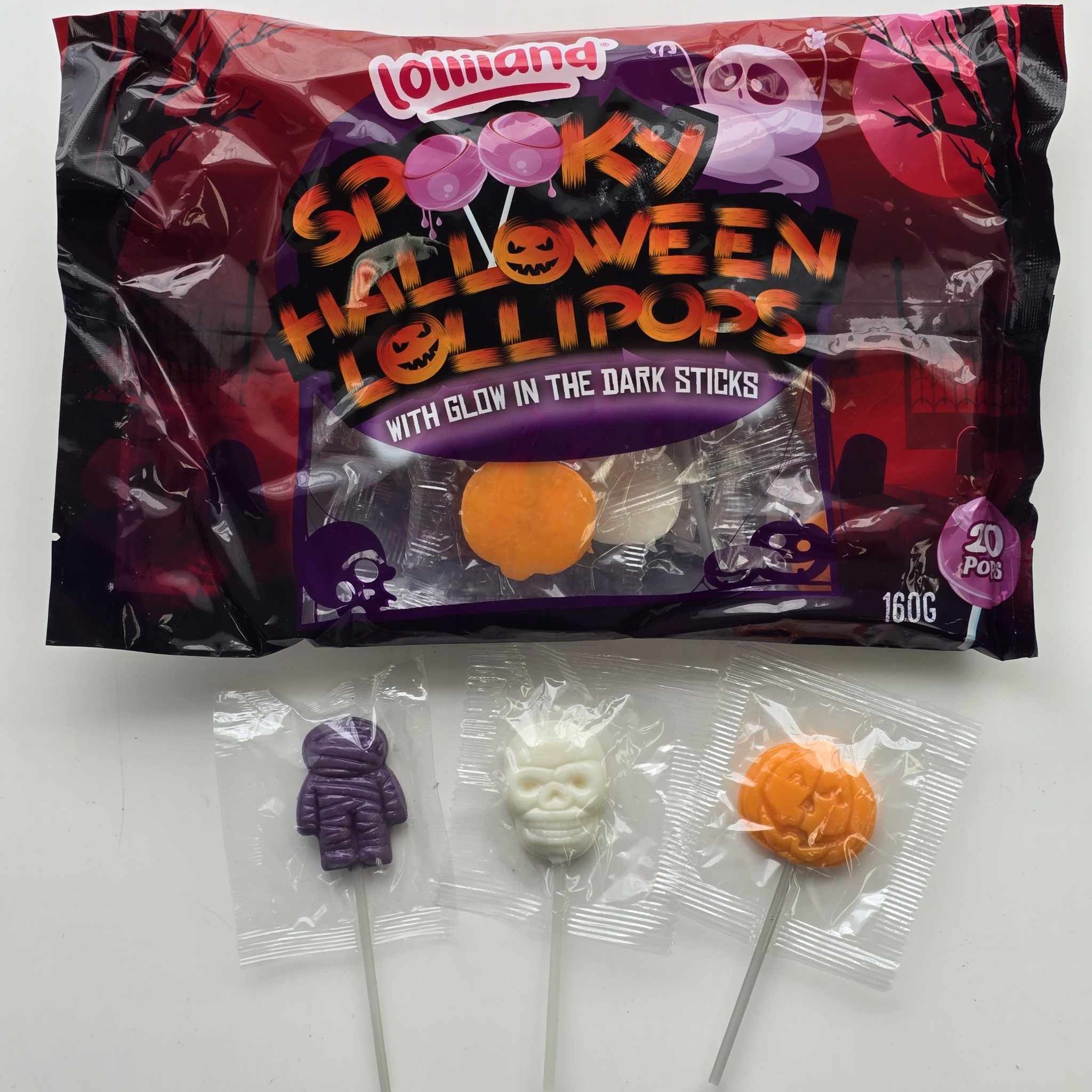 Spooky Halloween Lollipops - Bag of 20