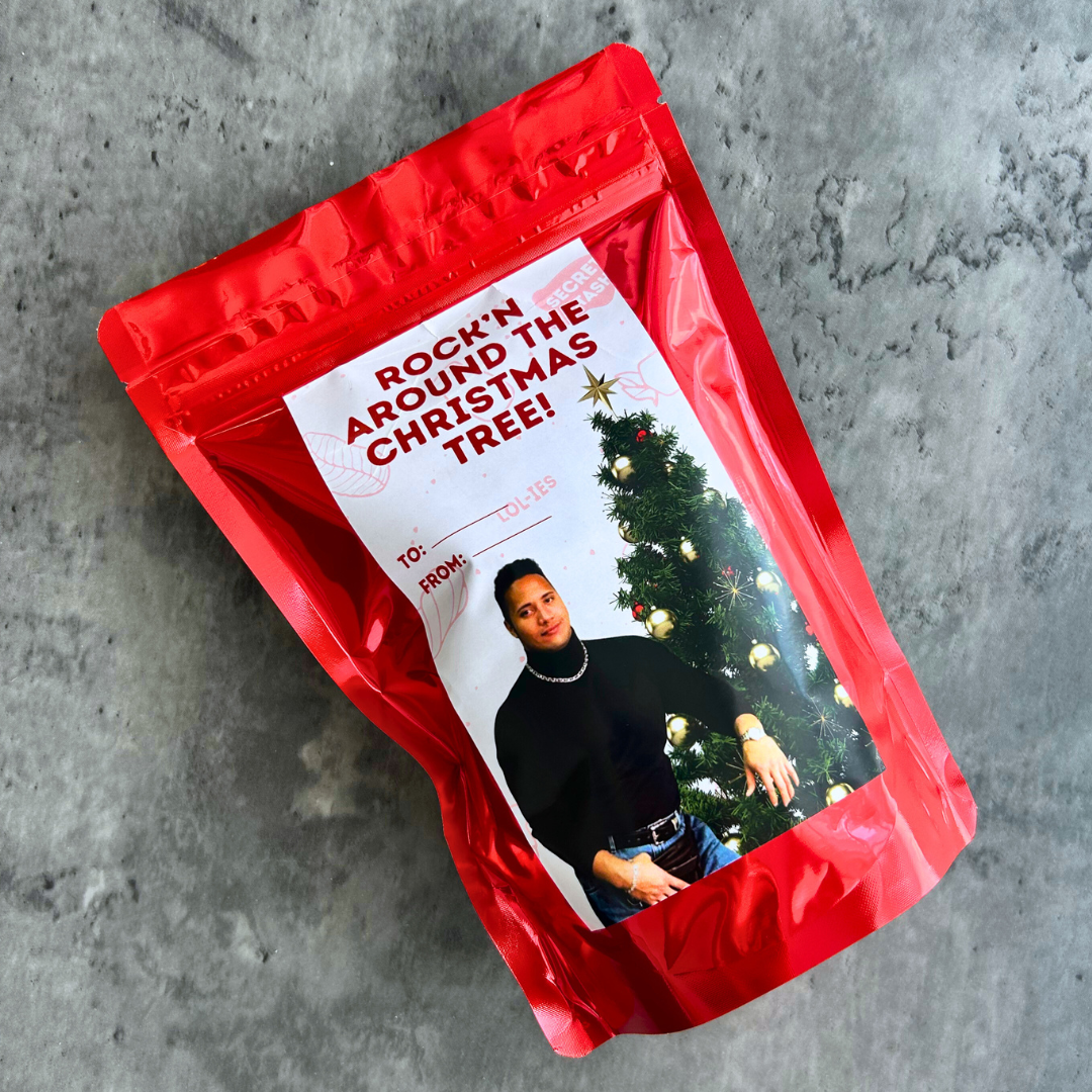 Rock'n Around The Christmas Tree Lolly Bag