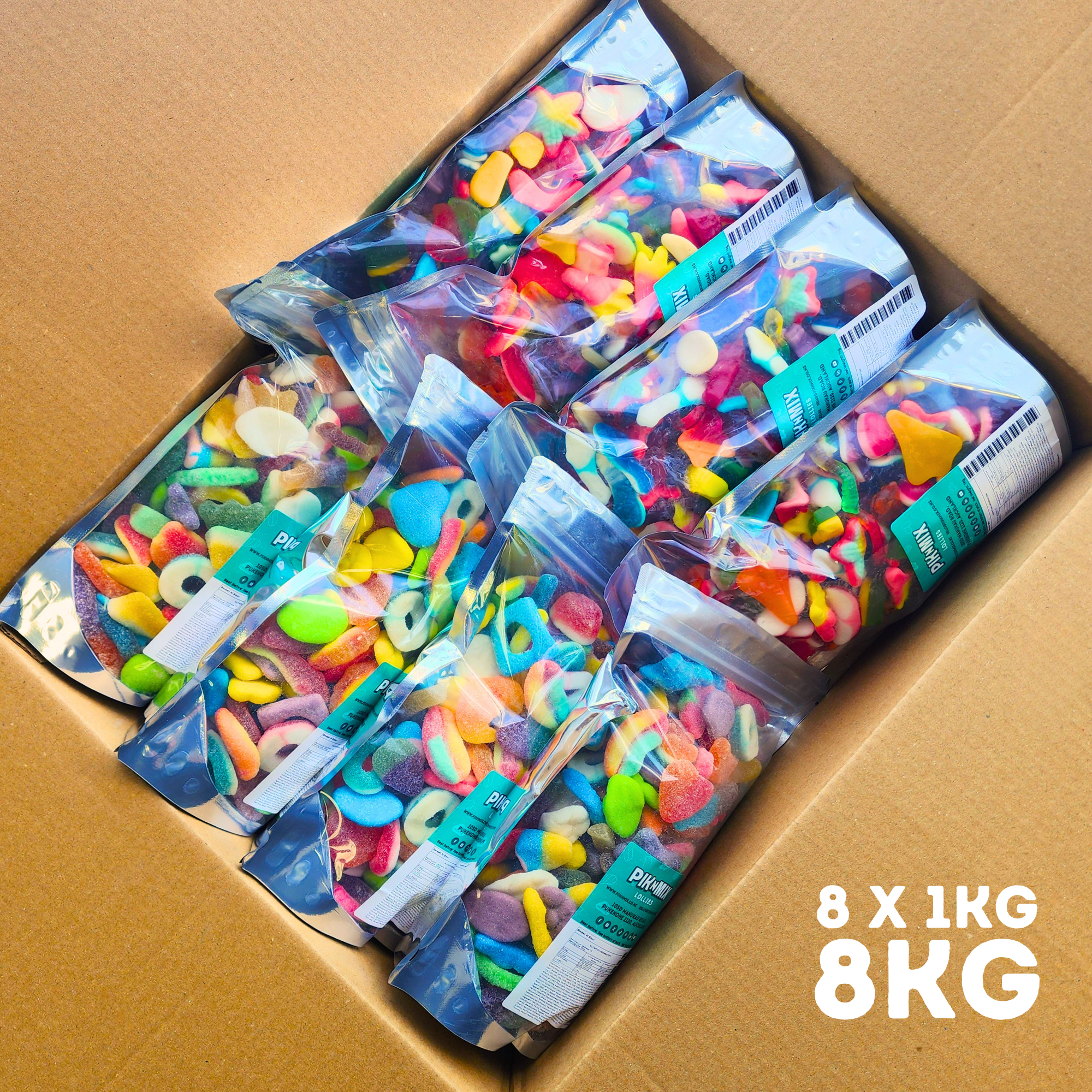 Christmas Bulk Box - 8 x 1kg bags