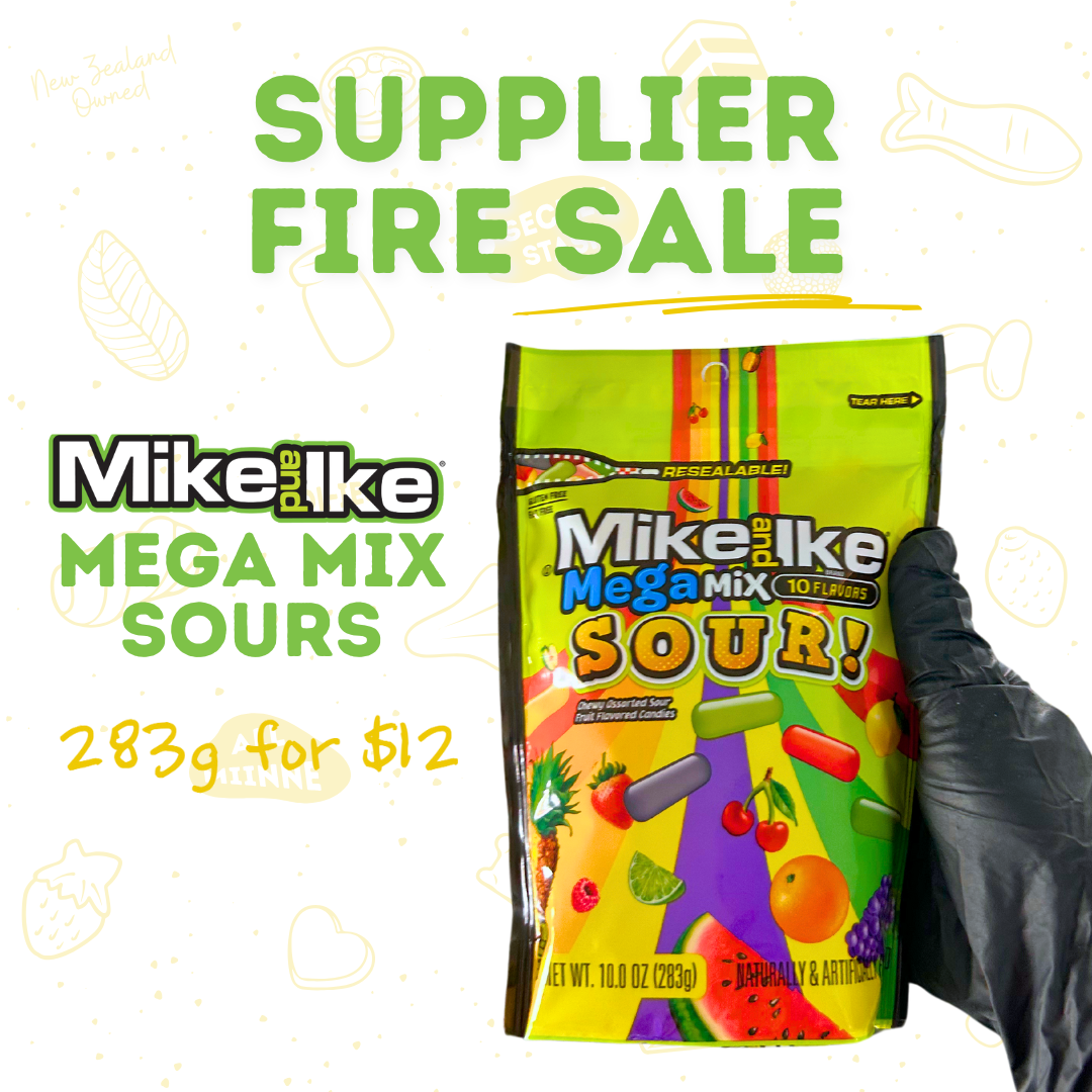 Supplier Fire Sale - Mike and Ikes Sours