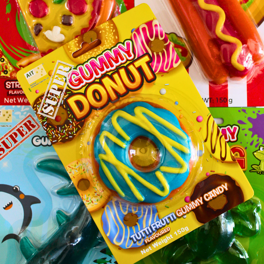 Super Gummy Donut - Pik n Mix Lollies NZ