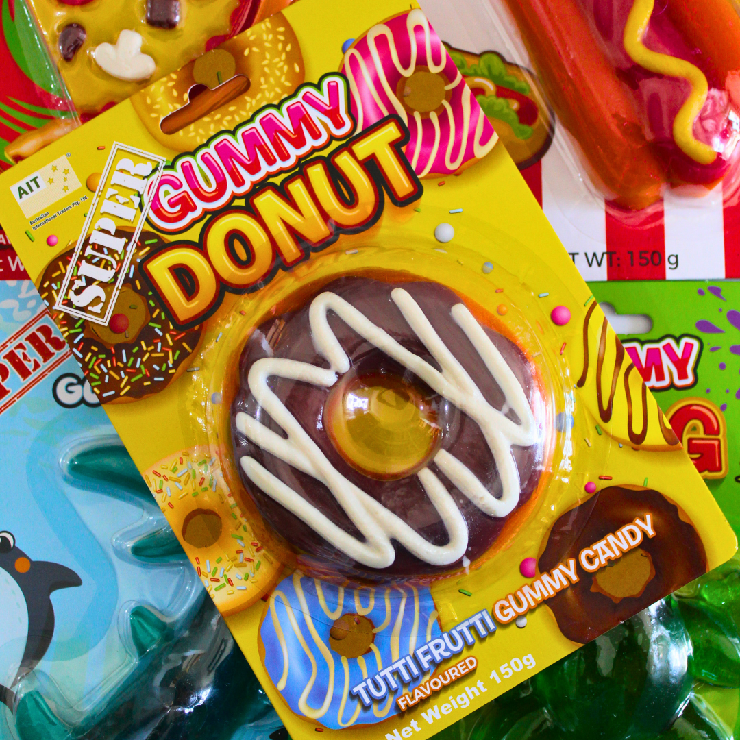 Super Gummy Donut - Pik n Mix Lollies NZ