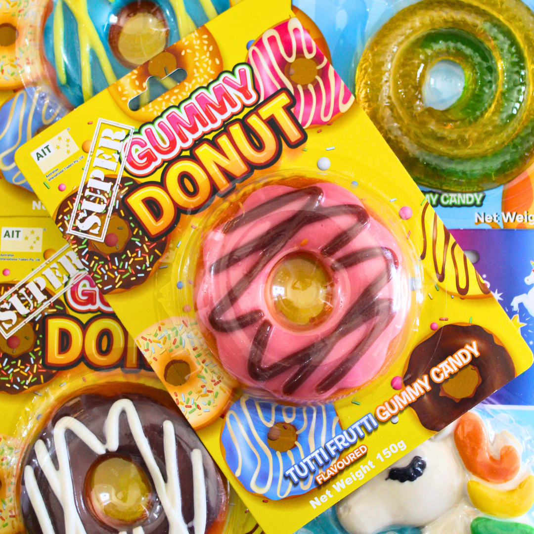 Super Gummy Donut - Pik n Mix Lollies NZ