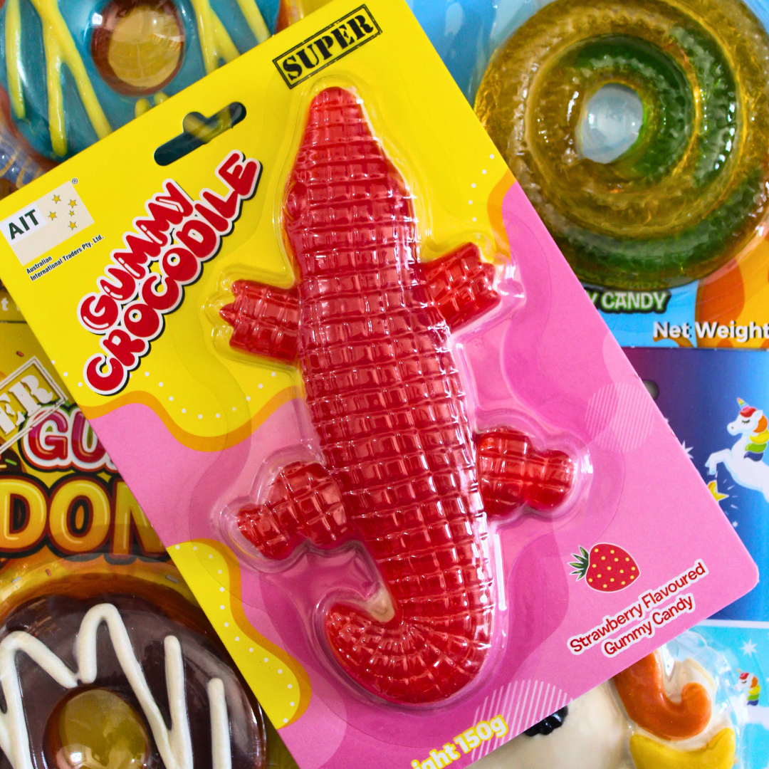 Super Gummy Crocodile - Pik n Mix Lollies NZ