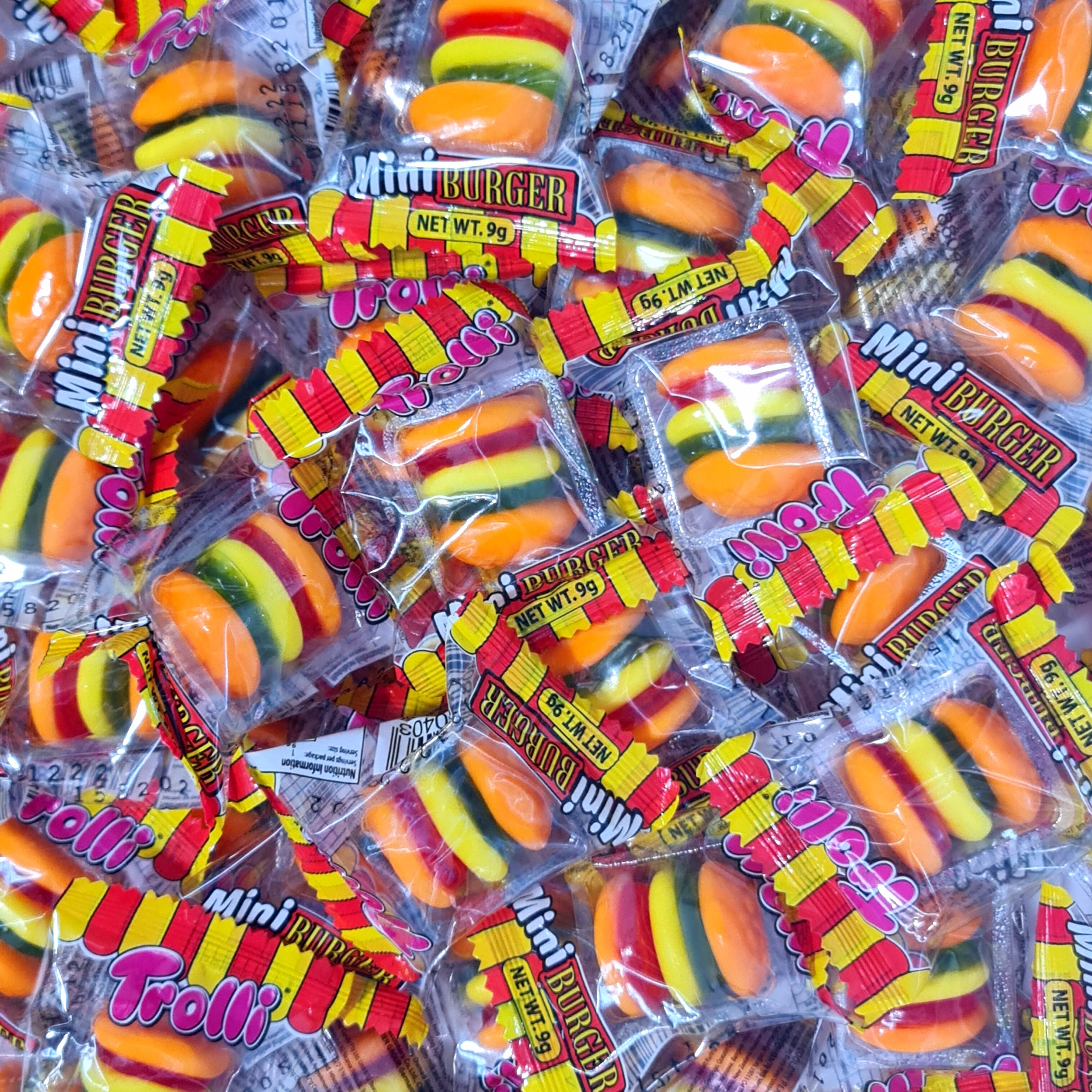 Trolli Mini Burgers | Pik n Mix Lollies NZ