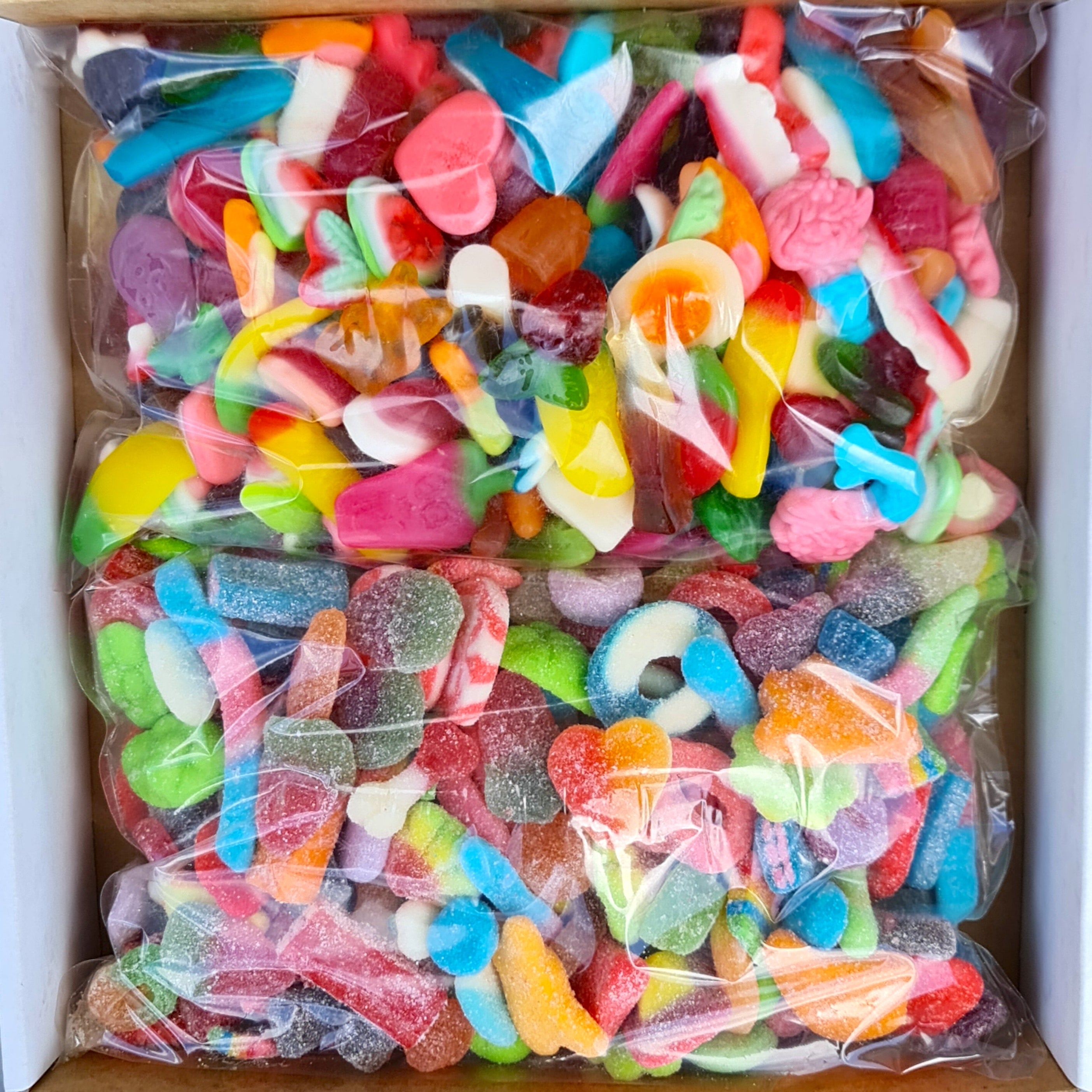 Half n Half Sweet Box - Pik n Mix Lollies NZ