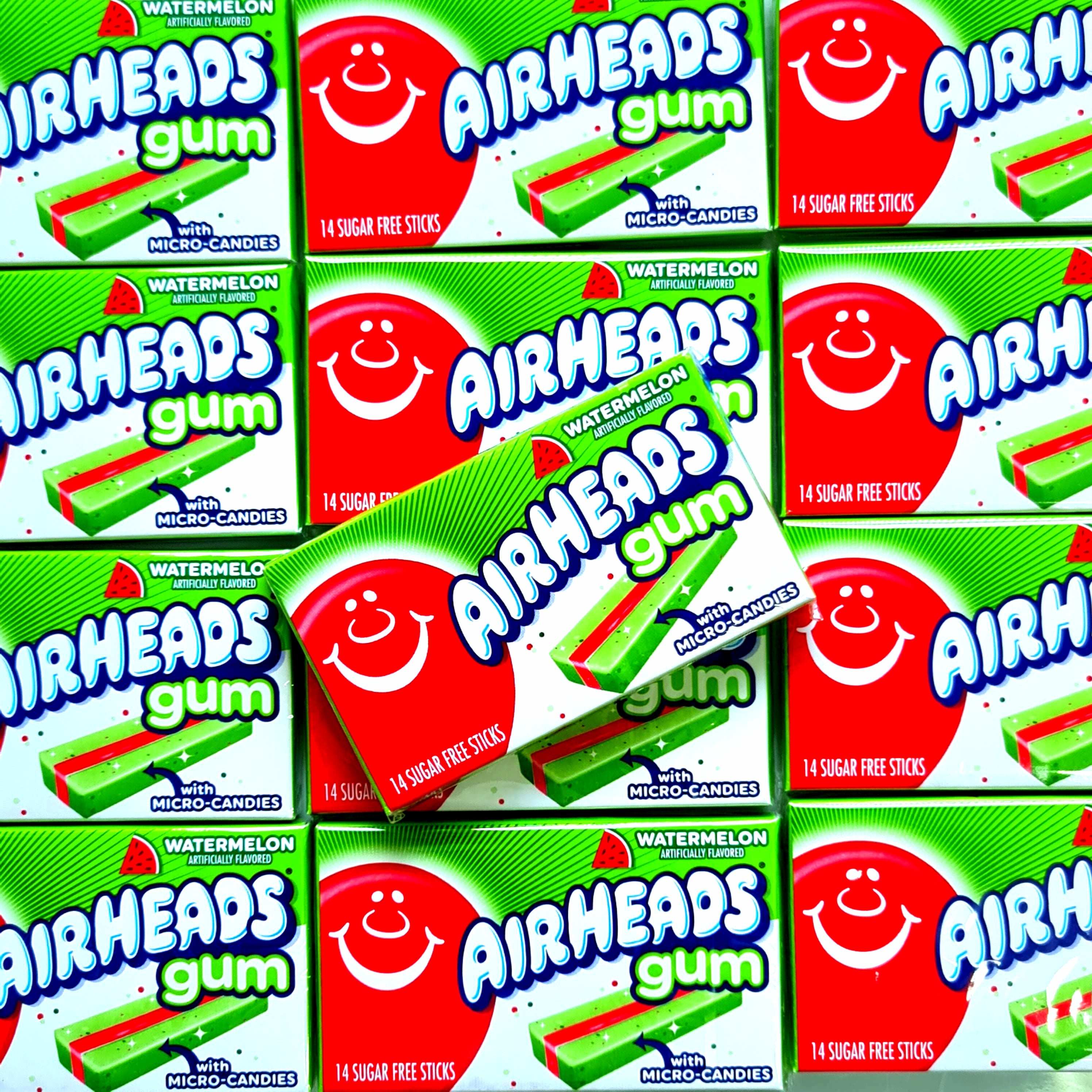 Airheads Gum - Watermelon - Pik n Mix Lollies NZ