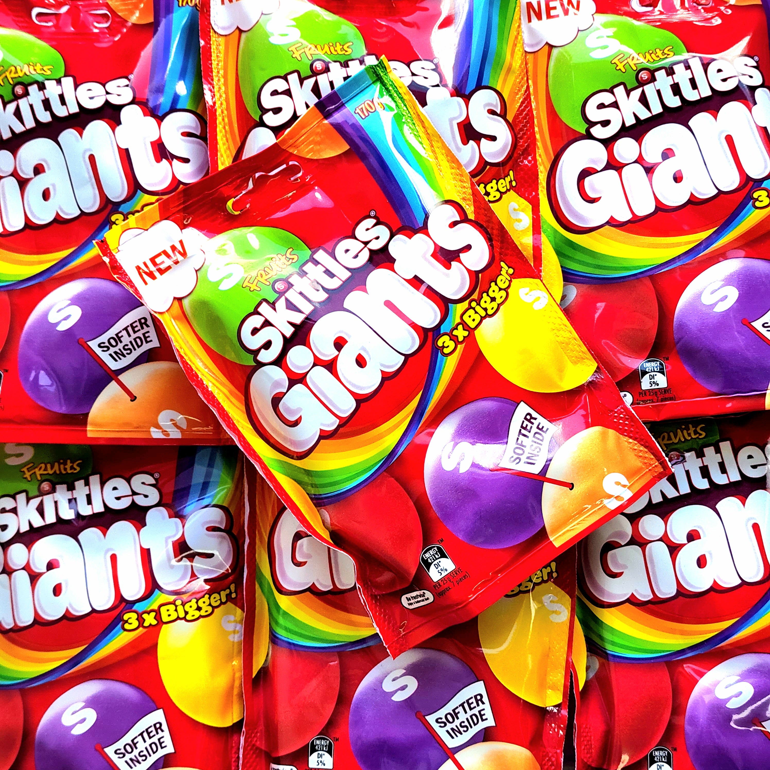 Fruit Skittles Giants - Pik n Mix Lollies NZ