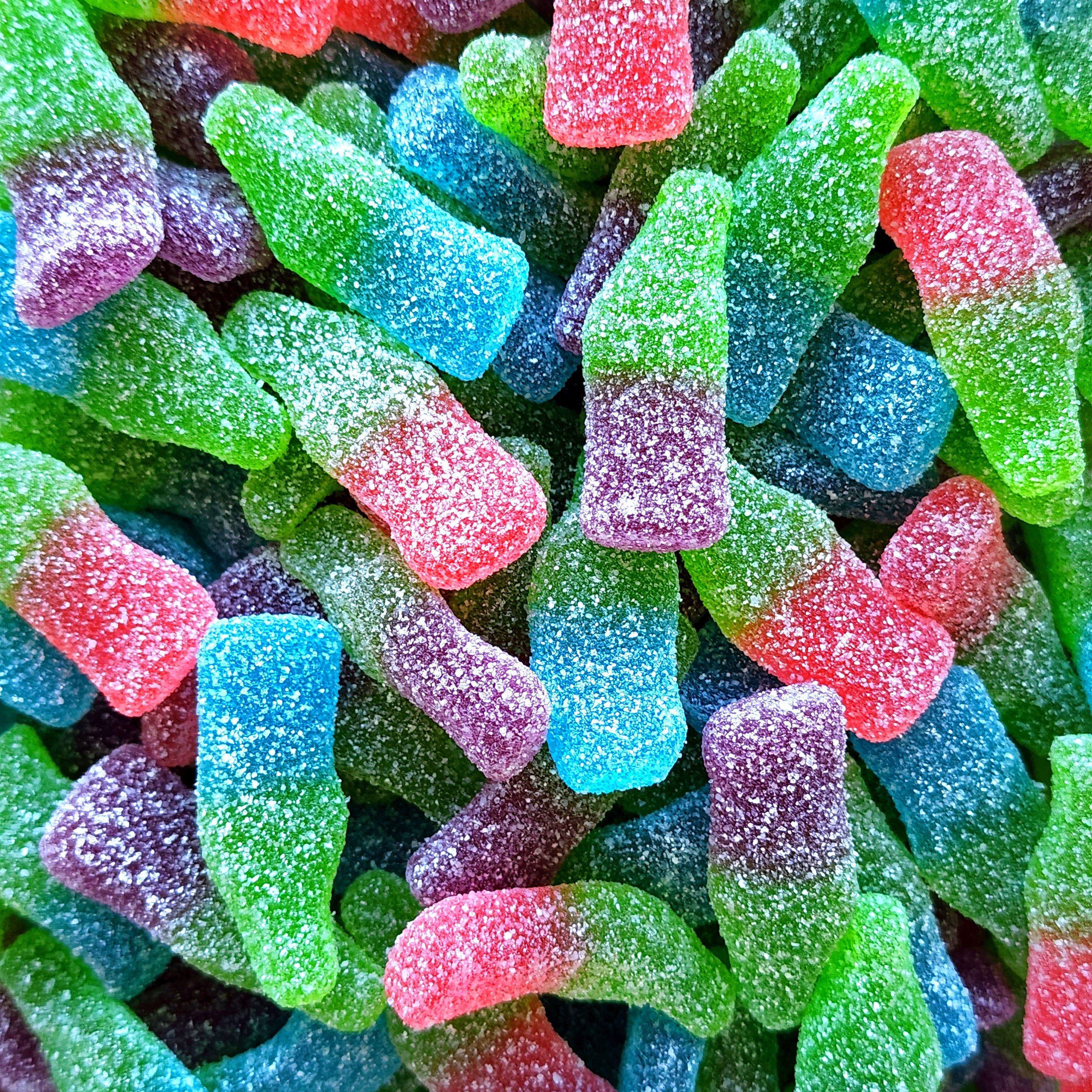 Trolli Fizzy Soda Bottles - Pik n Mix Lollies NZ