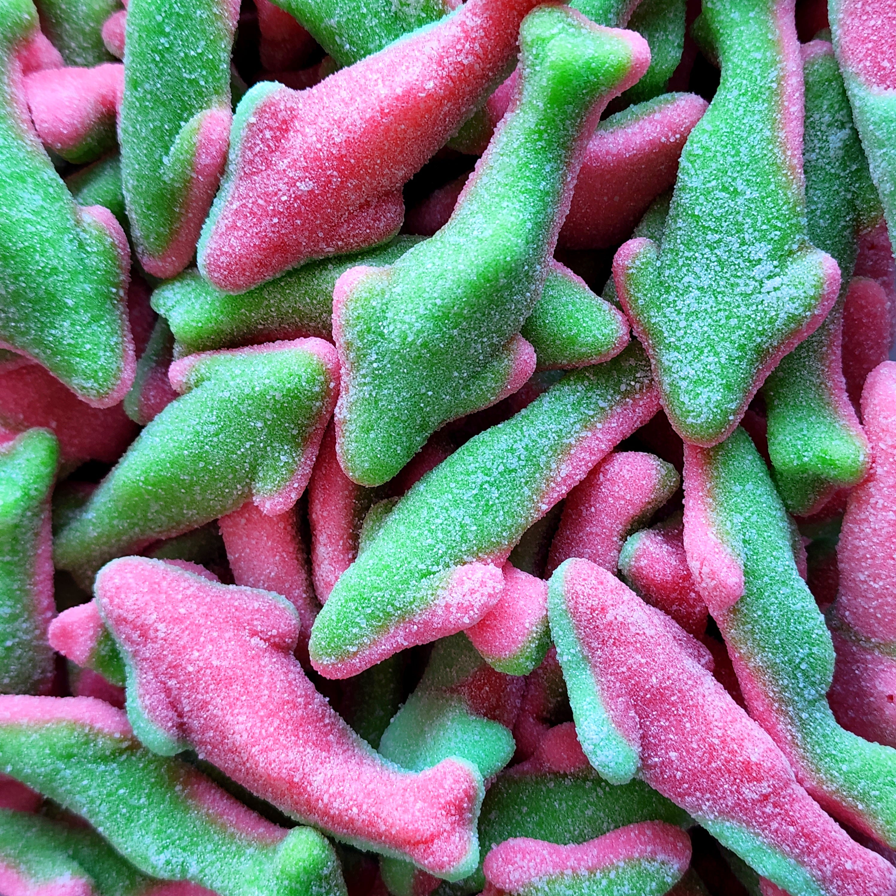 Trolli Fizzy Watermelon Sharks - Pik n Mix Lollies NZ