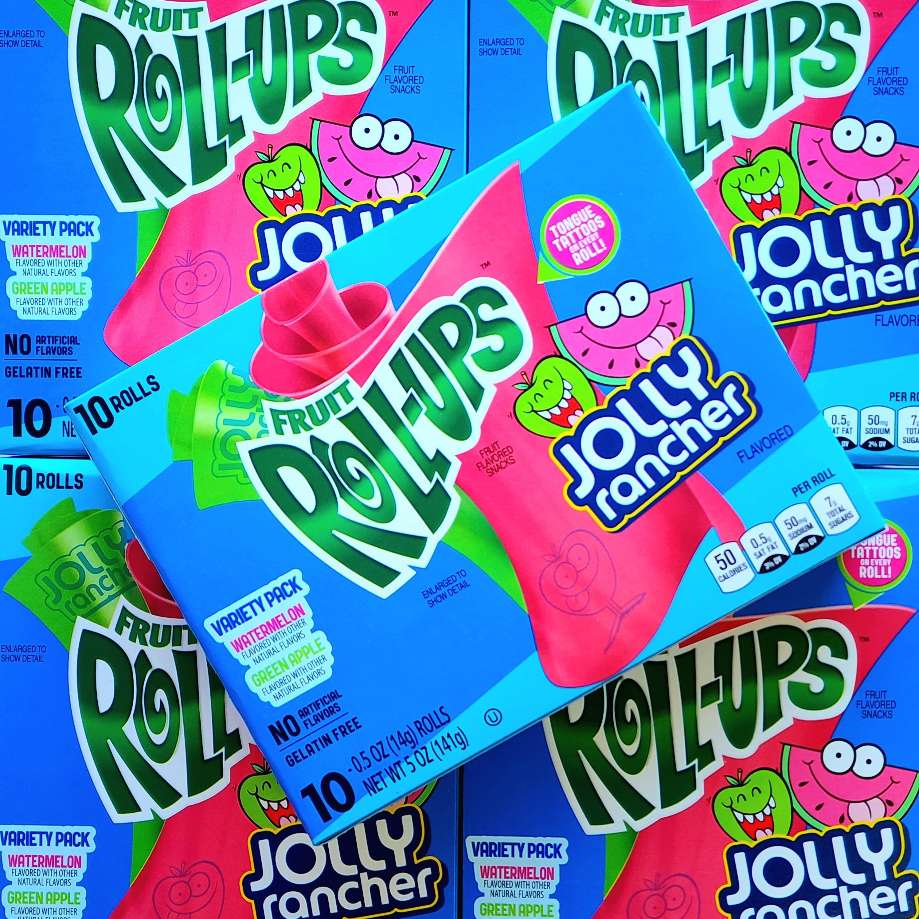 Jolly Rancher Roll-Ups - 2 flavours - Pik n Mix Lollies NZ