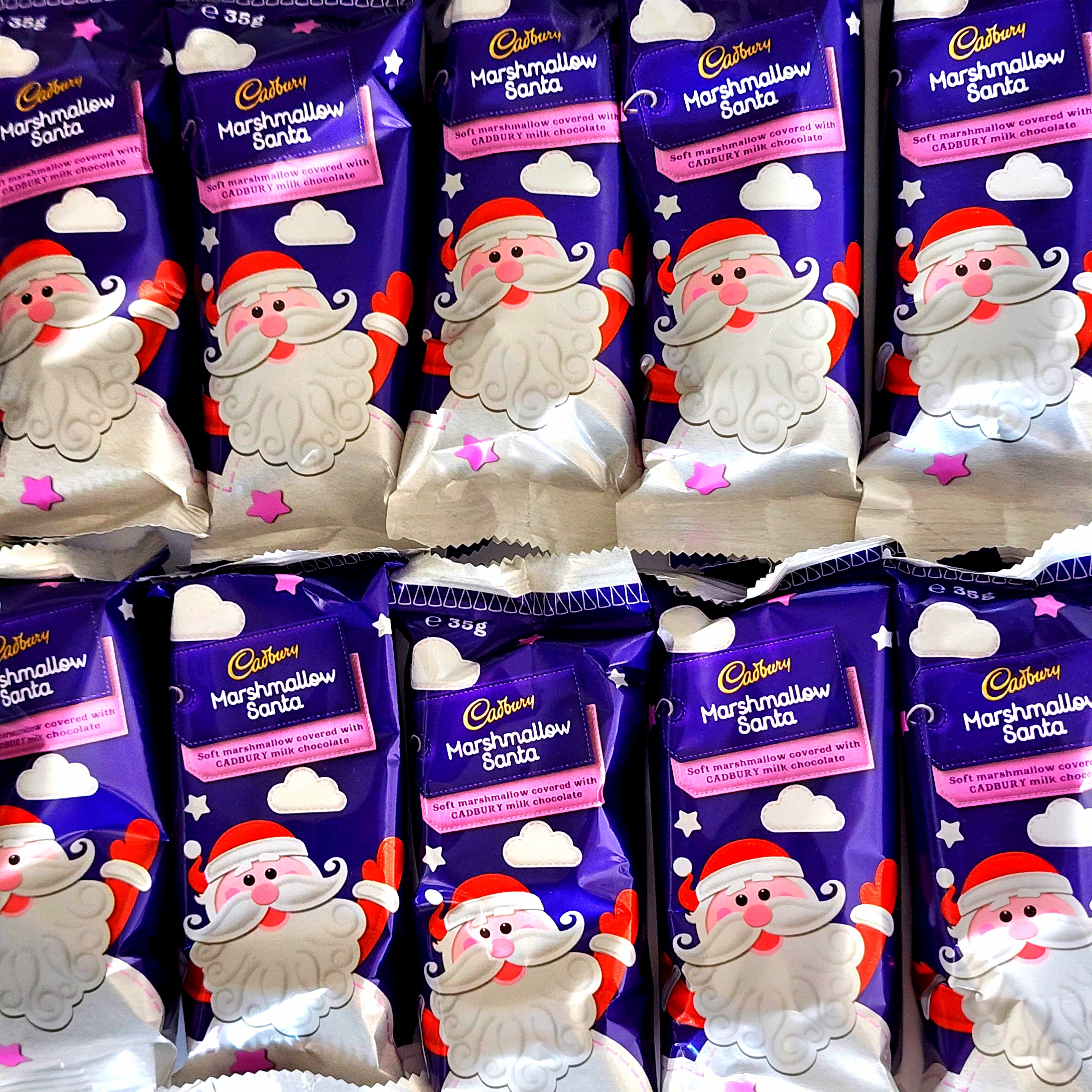 Cadbury Marshmallow Santa - Pik n Mix Lollies NZ