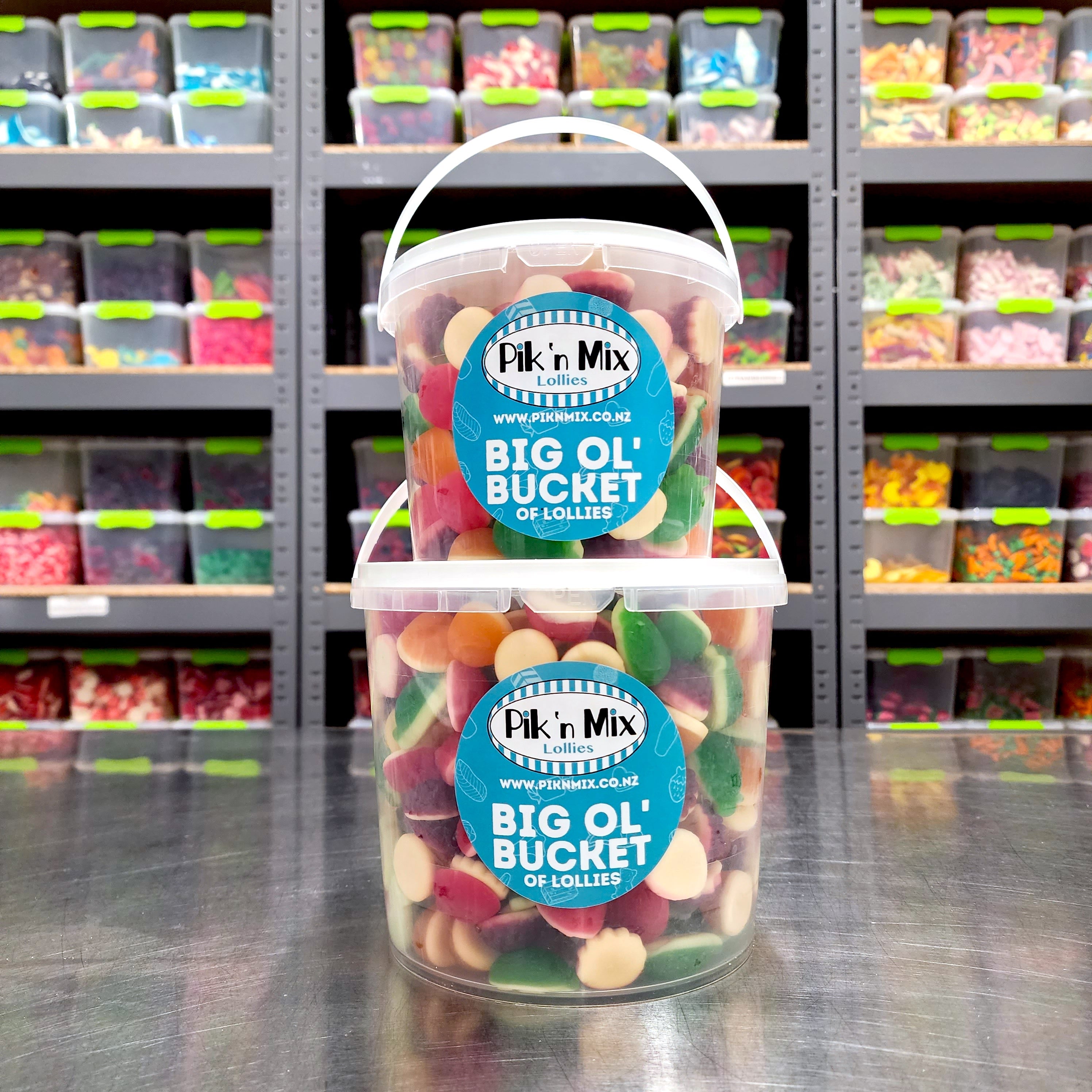 Bucket of Mixed Cream Combo - Pik n Mix Lollies NZ