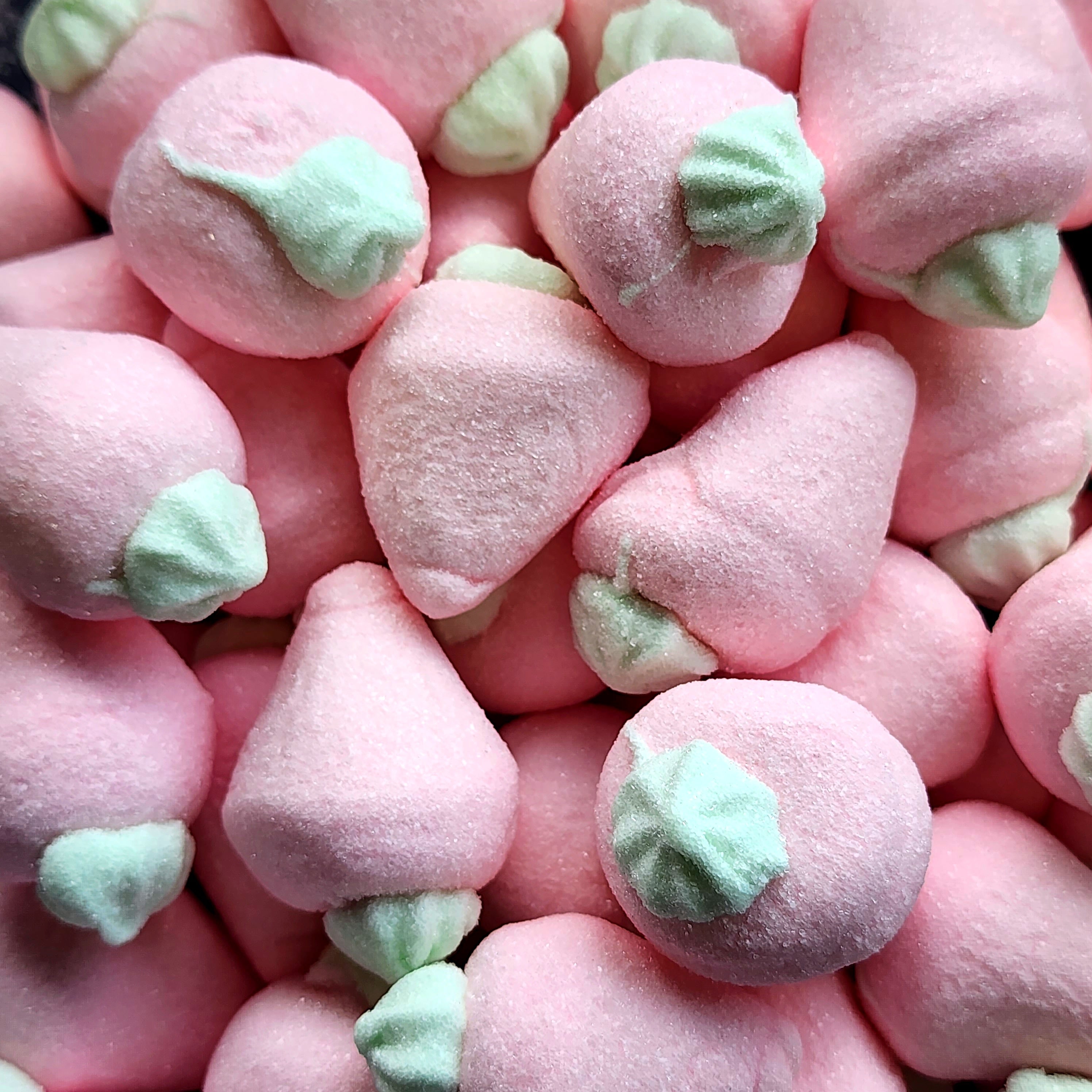 Bulgari Jelly Filled Strawberry Marshmallows - Pik n Mix Lollies NZ