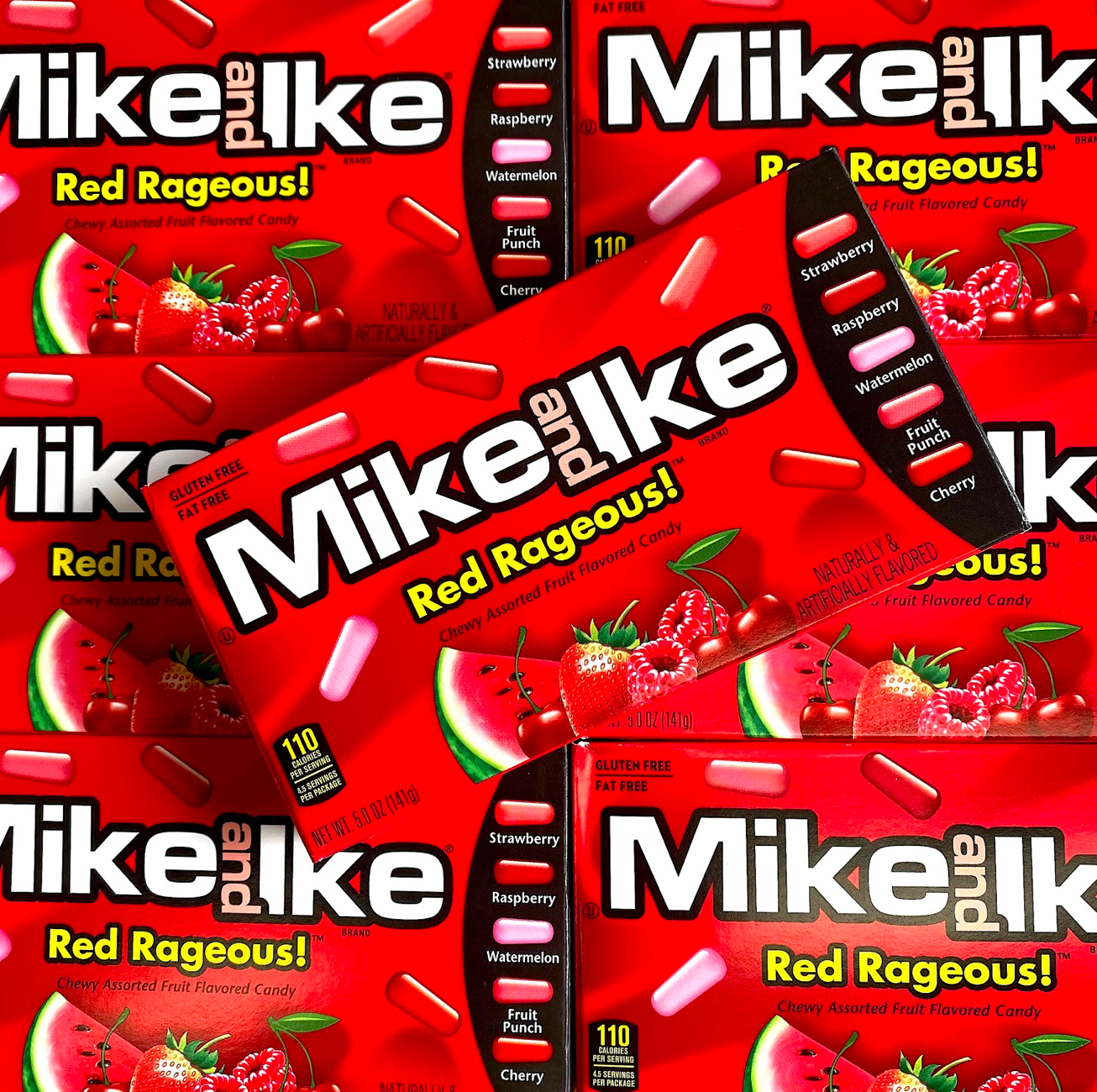 Mike & Ike - Red Rageous - Pik n Mix Lollies NZ