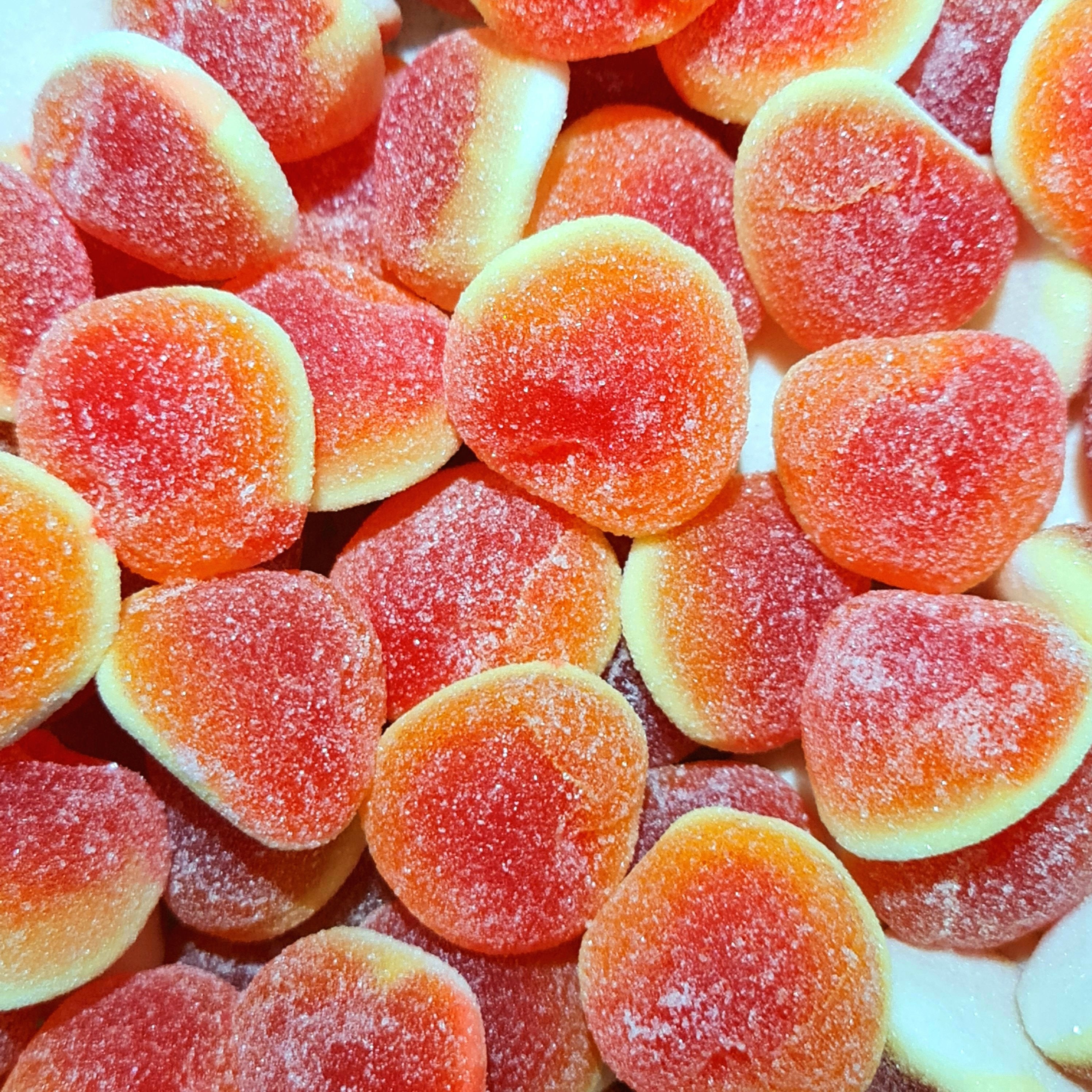 Filled Peach Bubbles - Pik n Mix Lollies NZ