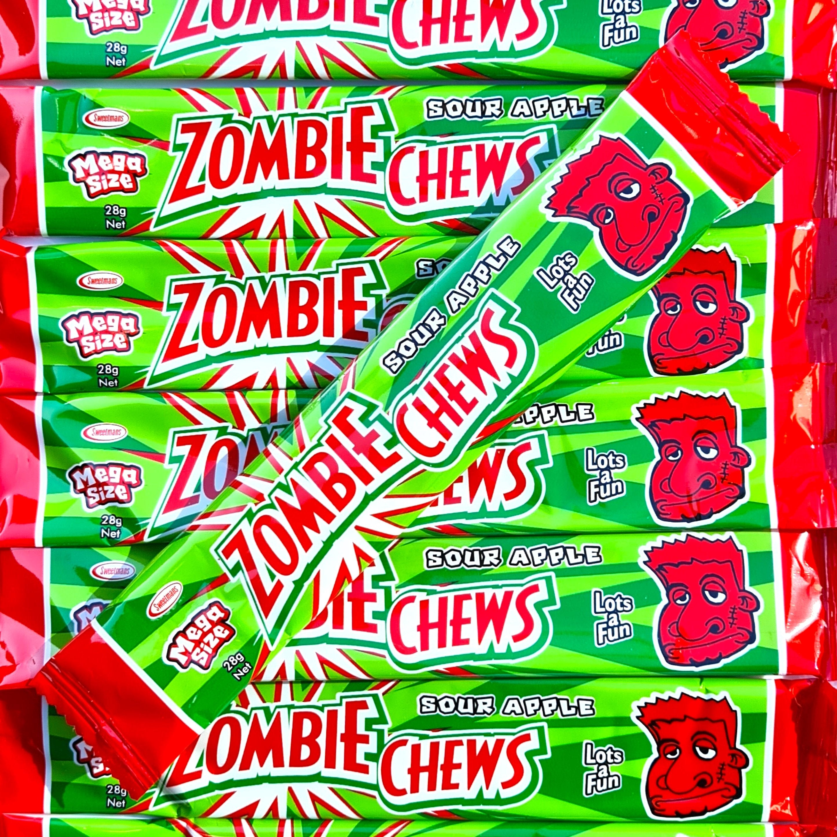 Zombie Chew - Sour Apple - Pik n Mix Lollies NZ